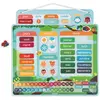 Image de Calendrier Éducatif Magnétique En Bois Fsc Multicolore