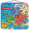 Image de Puzzle Carte D'europe Magnétique 40 Pièces Multicolore