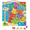 Image de Puzzle France Magnétique 93 Pièces Multicolore