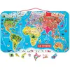 Image de Puzzle Monde Magnétique 92 Pièces Multicolore