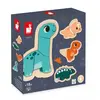 Image de 4 Puzzles Evolutifs Dino, 2 À 5 Pcs Multicolore