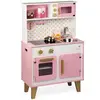 Image de Grande Cuisine En Bois Candy Chic Rose / Blanc
