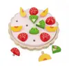 Image de Tarte Aux Fruits En Bois Fsc Multicolore