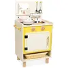 Image de Cuisine En Bois Fsc - Mamie Soleil Jaune