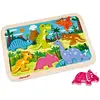 Image de Chunky Puzzle Dinosaures 7 Pièces Multicolore