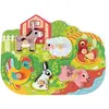 Image de Puzzle En Bois Happy Farm Vert
