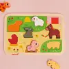 Image de Puzzle En Bois À La Ferme Multicolore