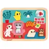 Image de Puzzle En Bois Les Animaux Familiers Multicolore