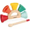 Image de Clochettes En Métal, 5 Sons Différents Multicolore