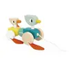 Image de Jouet À Tirer En Bois - Canards À Promener Multicolore