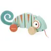 Image de Caméléon À Tirer Tropik En Bois Fsc Bleu