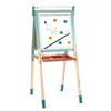 Image de Tableau Magnétique En Bois Double Face Bleu