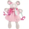 Image de Marionnette Doudou & compagnie Souris Rose 25/34 cm DC3085
