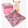 Image de Pantin + Doudou 12cm Boh'aim - Doudou Et Compagnie Faon Rose