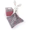Image de Doudou Pantin Lapin Rose Rose