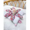 Image de Doudou pétale 27cm boh'aim - DOUDOU ET COMPAGNIE faon rose