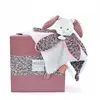 Image de Doudou Pétale Lapin Rose Rose