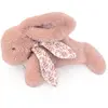 Image de Peluche Lapin Rose Poudré 25 Cm Rose