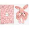 Image de Doudou lapin - DOUDOU ET COMPAGNIE rose