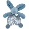 Image de Doudou Lapin 18 Cm Bleu