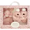 Image de Coffret Chaussons Et Doudou Rose