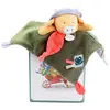 Image de Doudou Plat Aneth La Vache 27 Cm Vert