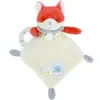 Image de Peluche Doudou & compagnie Romarin Le Renard Hochet Multicolore 25 cm DC4326