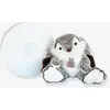 Image de Peluche Lapin Marius - Gris