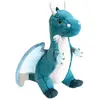 Image de Peluche Dragon Emeraude 40 Cm Bleu