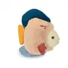 Image de Peluche Poisson Tropical Marron