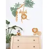 Image de Planche de stickers Décor Jungle multicolore