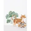 Image de Stickers feuille Monstera YATSUNI vert