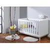Image de Lit Bébé Évolutif Evidence Blanc & Bois