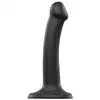 Image de Dildo double densité Bendable noir S