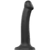 Image de Dildo double densité Bendable noir M