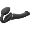 Image de Strap-on vibrant télécommandé 3 moteurs noir M