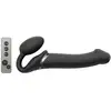 Image de Strap-on vibrant télécommandé 3 moteurs noir L
