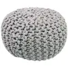Image de Pouf Enfant Coton Lili Gris