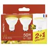 Image de Lot De 3 Ampoules Xanlite Gu10 345lm 3000k