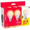 Image de Lot De 3 Ampoules Xanlite E27 100w 3000k
