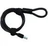 Image de Antivol câble Auvray Mega Lock Long. 100 Ø10 Noir 100 cm x 10 mm CAP100AUV10