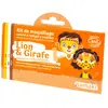 Image de Kit De Maquillage 3 Couleurs Lion Et Girafe Orange