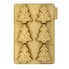 Image de Moule Silicone 6 Sapins Individuels