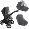 Image de Moustiquaire De Poussette 3 En 1 Universelle Gris Clair