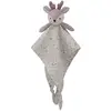 Image de Doudou Plat Lilas Blanc, Rose