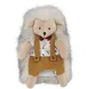 Image de Doudou Marionnette Lucien L'hérisson Jaune Moutarde