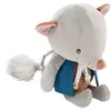 Image de Peluche Musique Bébé Alix La Souris Gris