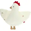 Image de Doudou Plat Poule Love Beige