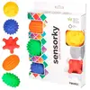 Image de Balles Sensorielles Montessori   Coffret De 5 Dès La Naissance Multicolore
