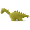 Image de Grande Peluche Dinosaure En Coton Tricoté Vert